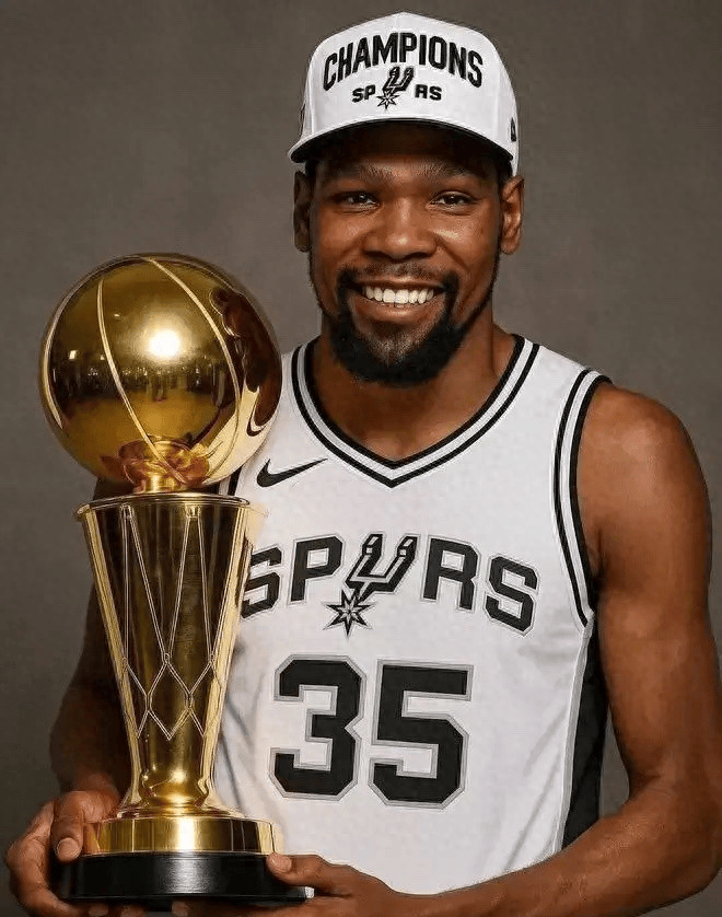 篮网完胜马刺，杜兰特高光表现